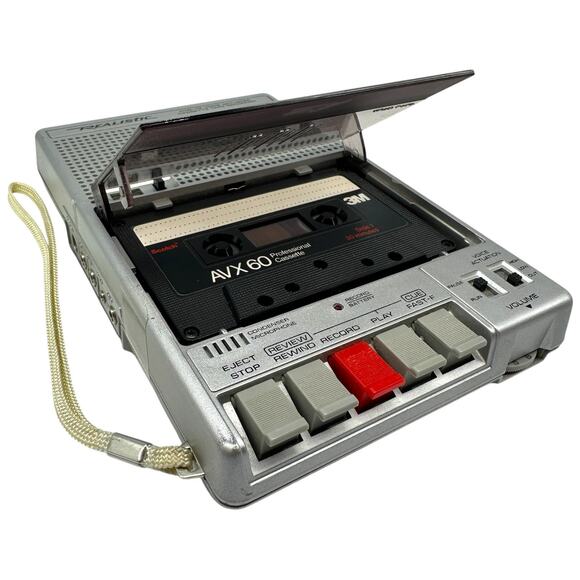 Realistic CTR-75 Voice Activated Cassette Tape Recorder *FOR REPAIR* - Picture 5 of 7